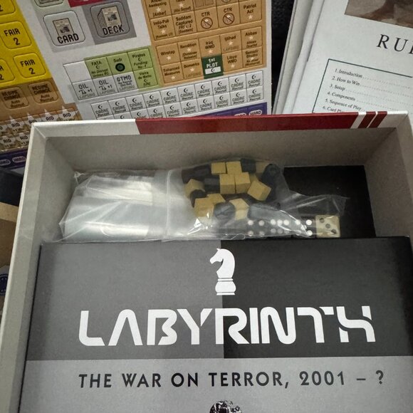 Labyrinth: The War on Terror, 2001 – ? (open, unpunched) GMT 1012-18 - Picture 9 of 12